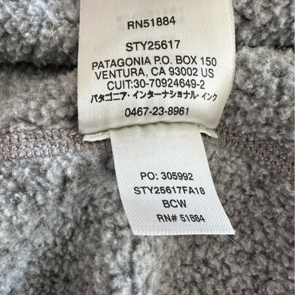 Patagonia Women's Better Sweater 1/4-Zip Fleece XSmall EUC - Picture 10 of 11